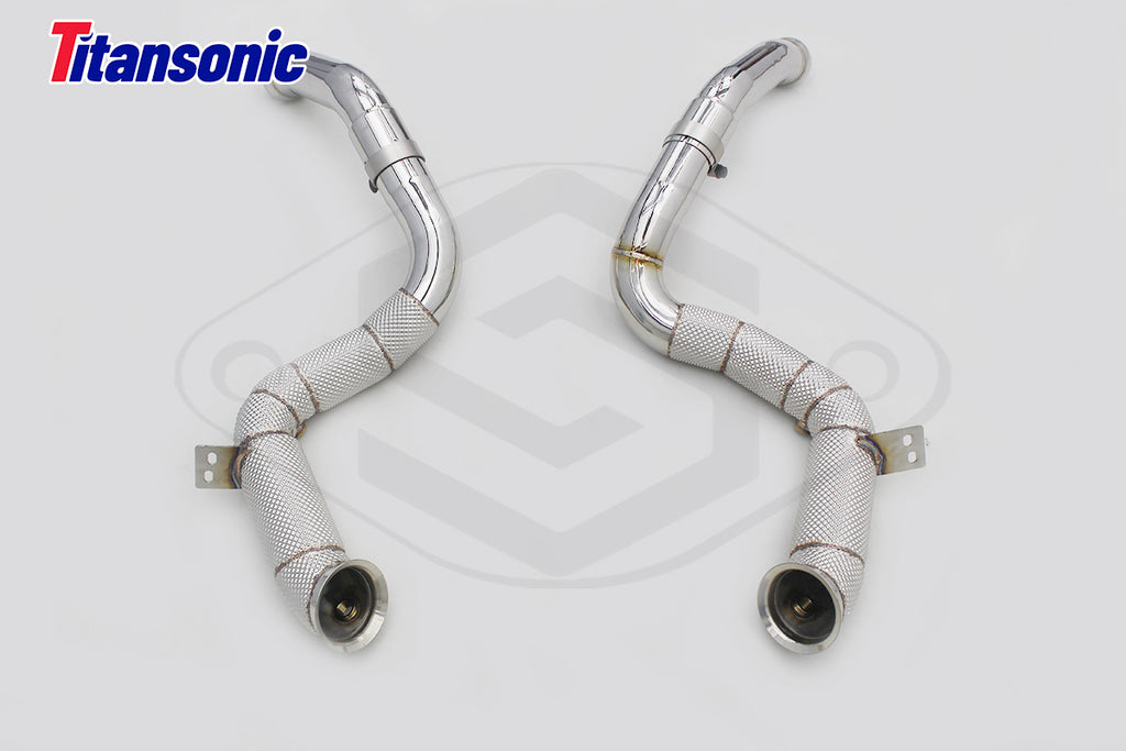Mercedes C63 AMG W205 Valved Sport Exhaust System