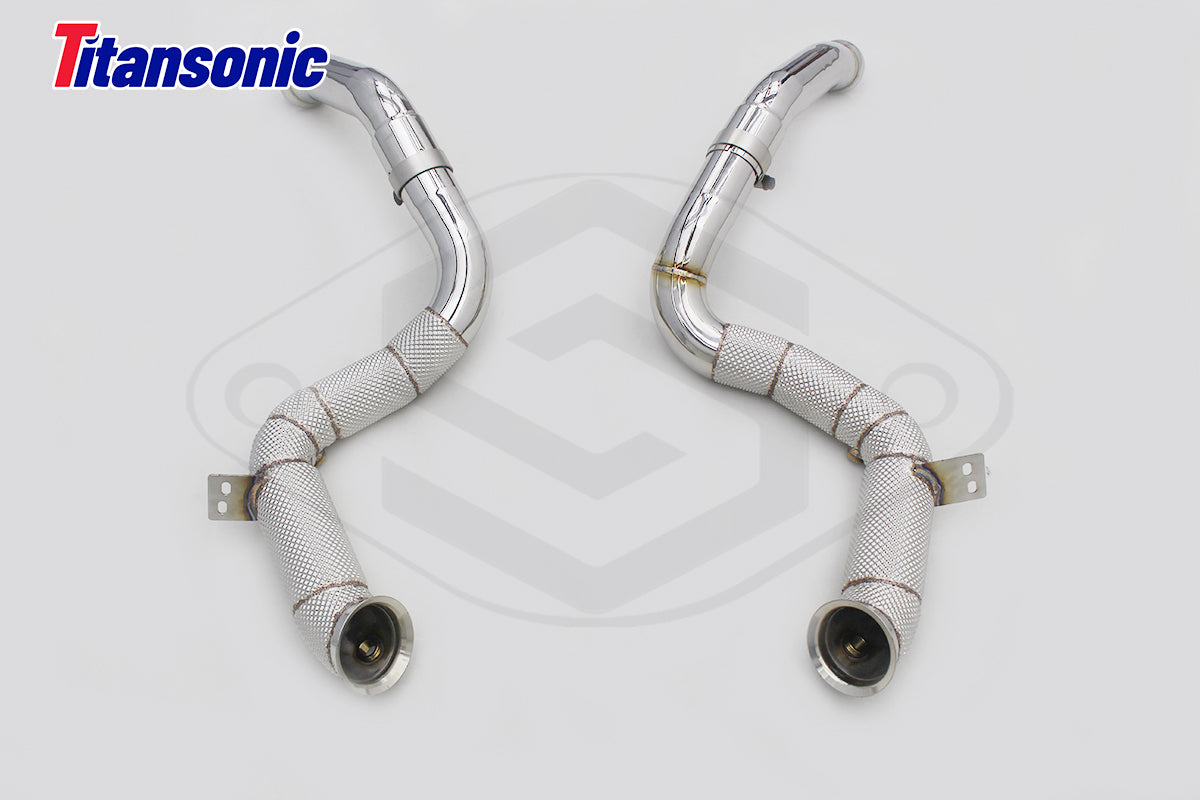 Mercedes C63 AMG W205 Valved Sport Exhaust System
