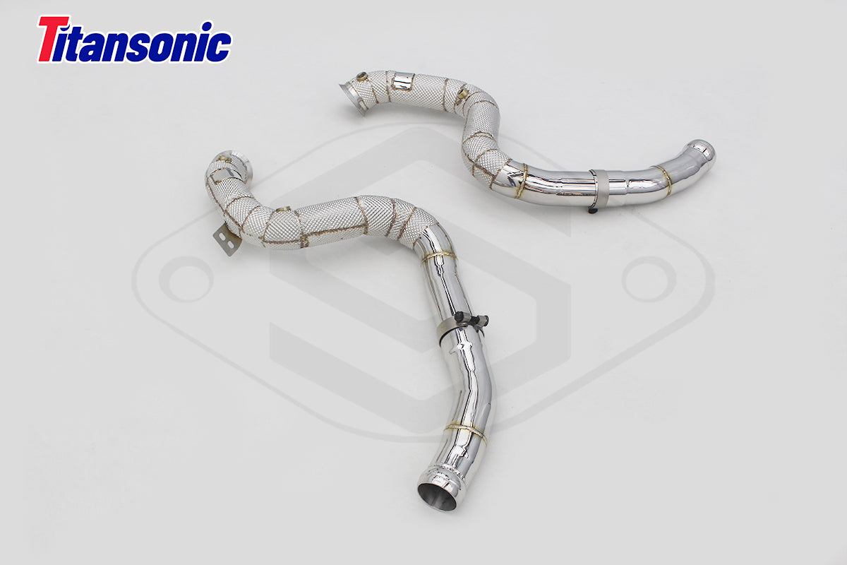 Mercedes E63 E63S AMG W212  W213 Valved Sport Exhaust System