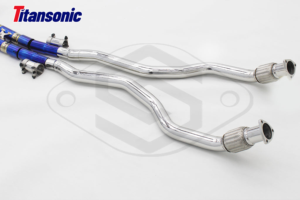 Audi  A6 A7 CenCal Stainless Steel Valved Exhaust