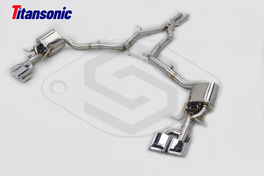 Mercedes W218 CLS63 AMG Valved Sport Exhaust System