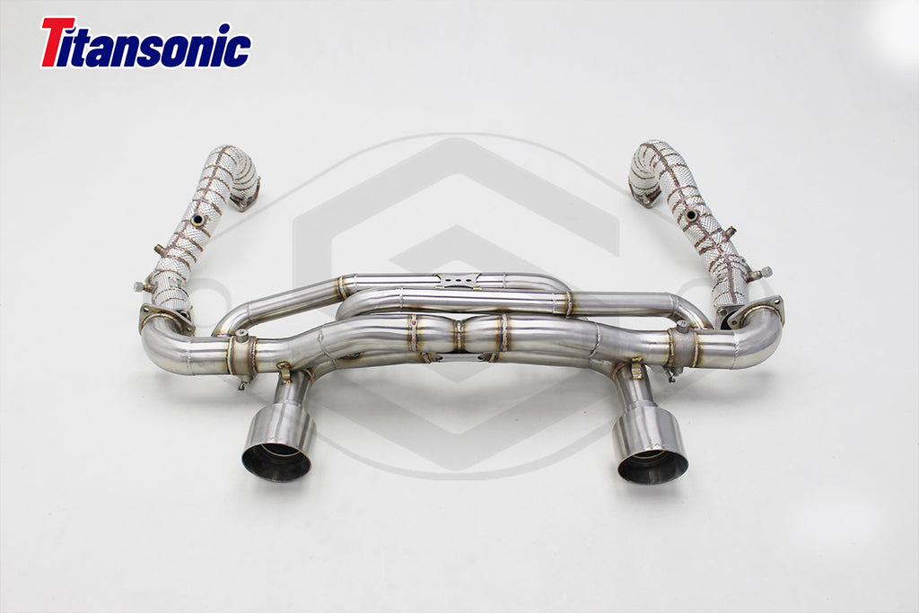 Porsche 718 GT4  GTC4 RS/ Boxter Spyder Valved Sport Exhaust System