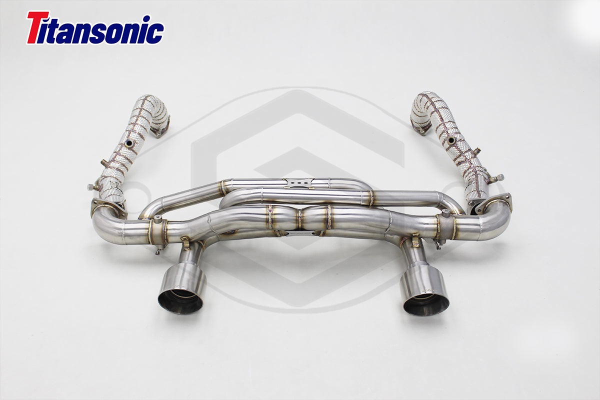 Porsche 718 GT4  GTC4 RS/ Boxter Spyder Valved Sport Exhaust System