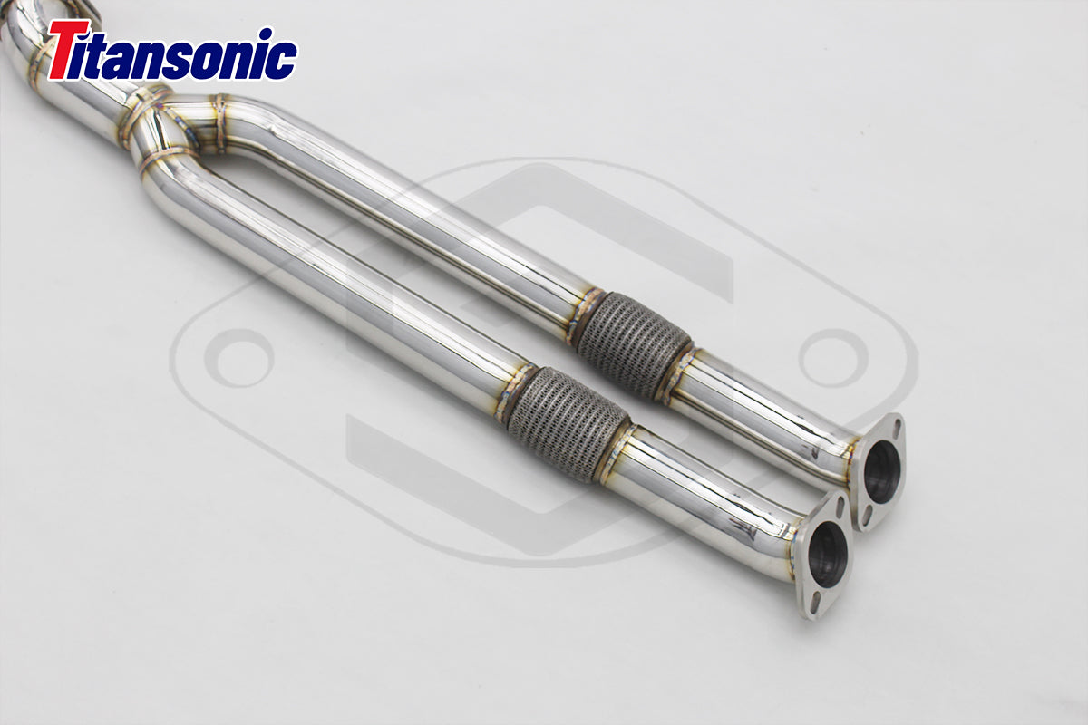 Nissan GTR R35 Valved Sport Exhaust System