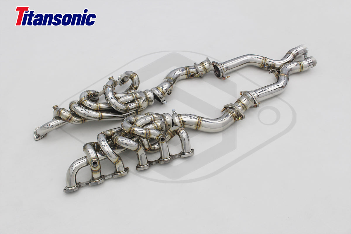Ferrari 599 GTO GTB RACE F1 Valved Exhaust system