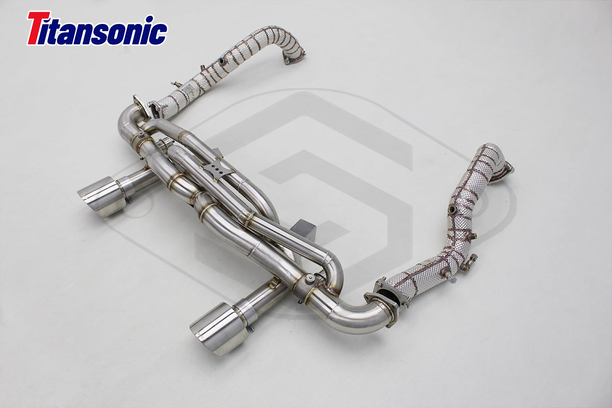 Porsche 718 GT4  GTC4 RS/ Boxter Spyder Valved Sport Exhaust System