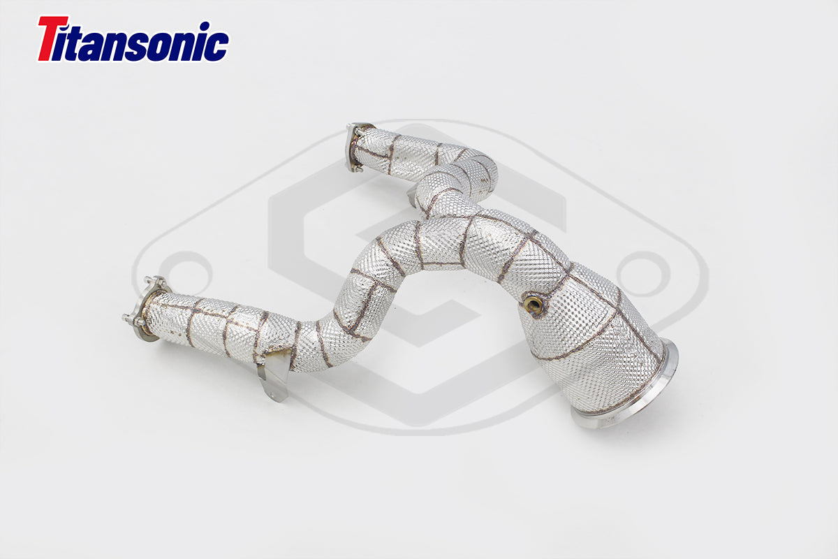 Audi  A6 A7 CenCal Stainless Steel Valved Exhaust