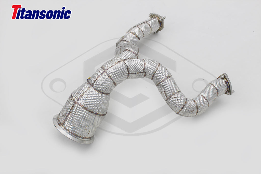 Audi  A6 A7 CenCal Stainless Steel Valved Exhaust