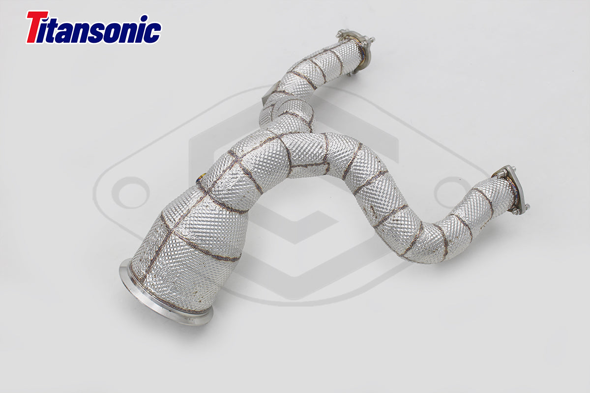 Audi  A6 A7 CenCal Stainless Steel Valved Exhaust