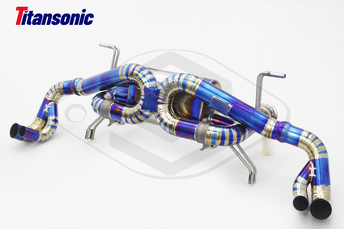 Audi R8 Titanium/Stainless Steel Valved Catback Exhaust