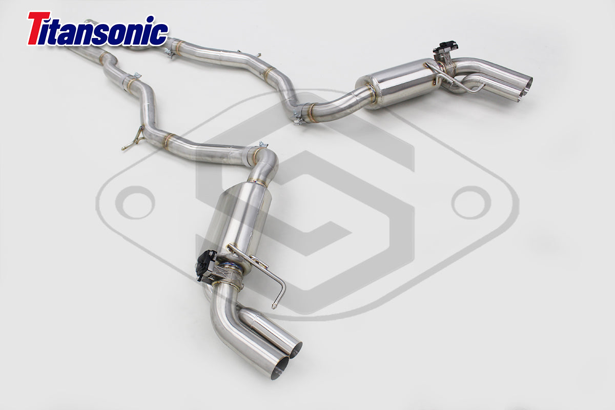 Mercedes AGM S63 Cencal Titanium Valved Catback Exhaust