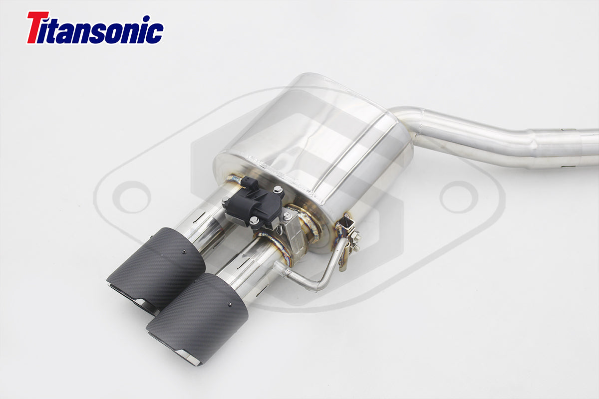 TitanSonic™ Audi B8 / B8.5 S4 S5 Valved Performance Exhaust