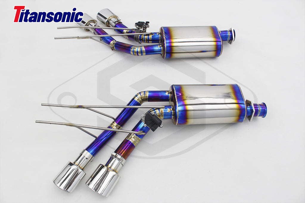 Mercedes AMG G550/G500 (W463A) 4L BiTurbo – ECE Valved Dual Mufflers (CES3)