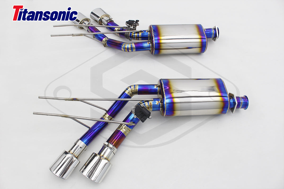 Mercedes AMG G550/G500 (W463A) 4L BiTurbo – ECE Valved Dual Mufflers (CES3)
