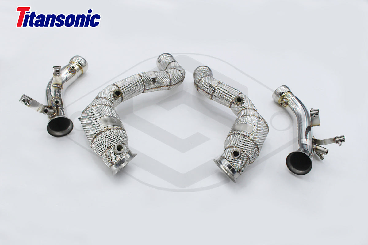 Mercedes E63 E63S AMG W212  W213 Valved Sport Exhaust System