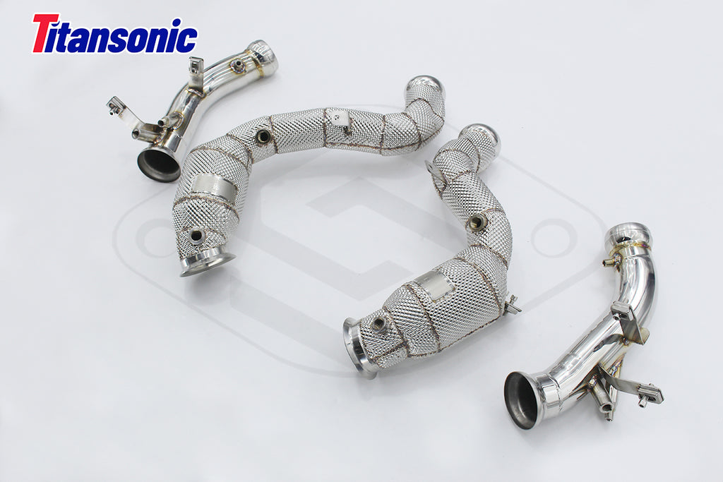 Mercedes E63 E63S AMG W212  W213 Valved Sport Exhaust System
