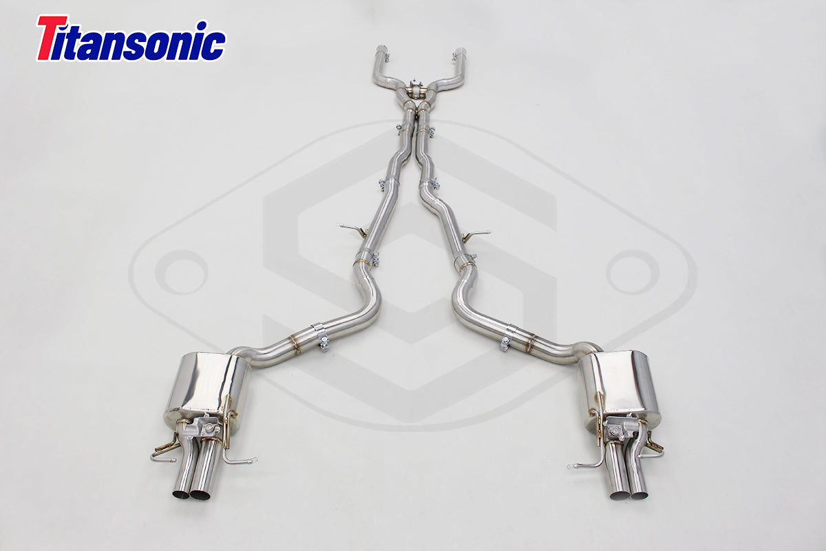 Mercedes E63 E63S AMG W212  W213 Valved Sport Exhaust System