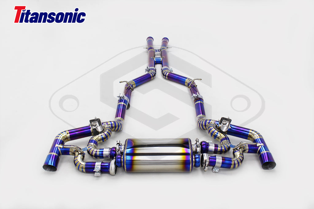 Mercedes AMG GT  GTR GTS Valved Sport Exhaust system