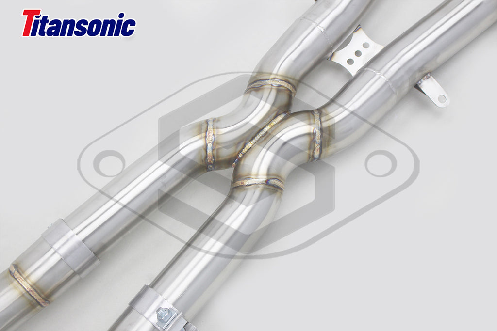 Mercedes SLS AMG Valved Sport Exhaust System