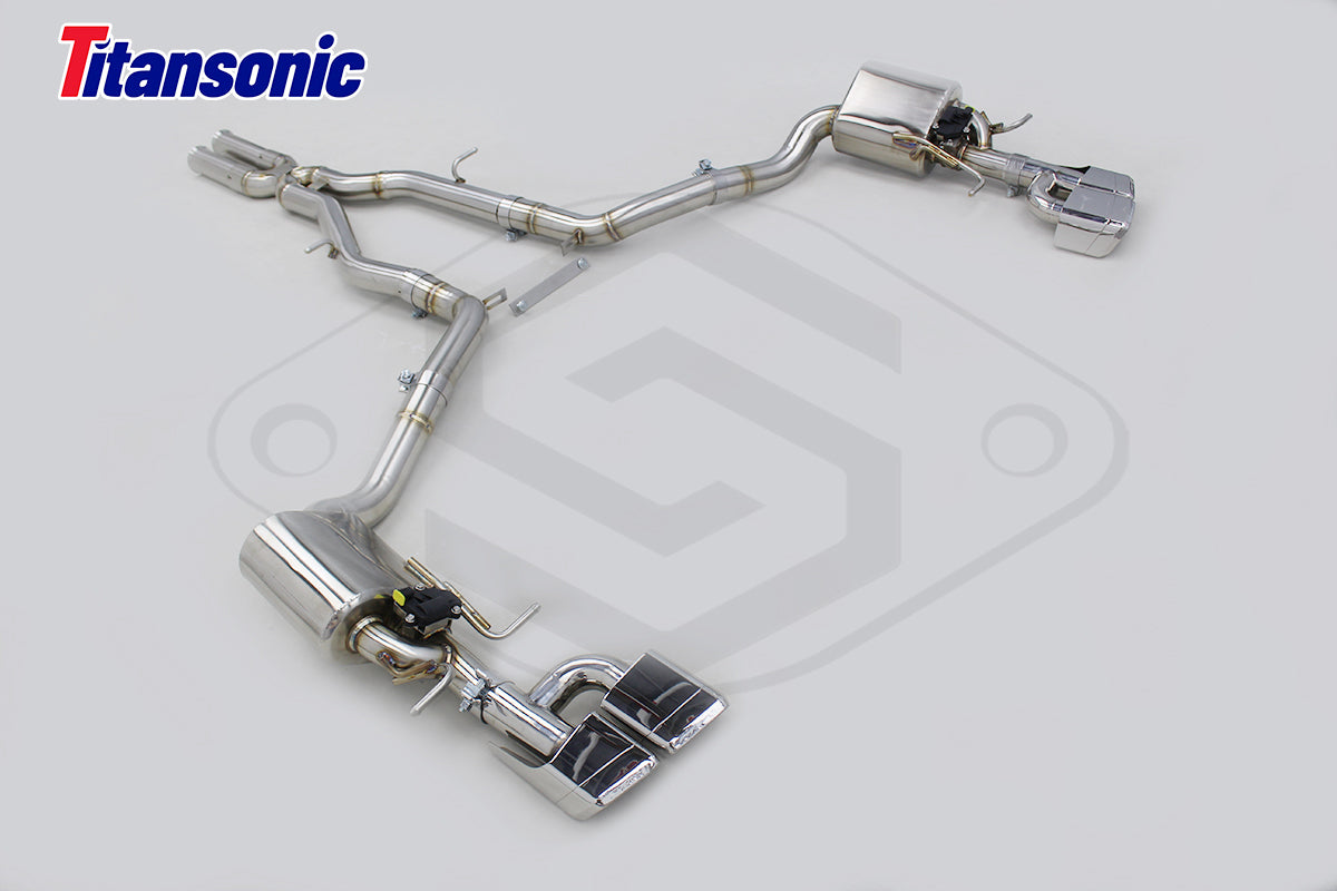 Mercedes W218 CLS63 AMG Valved Sport Exhaust System