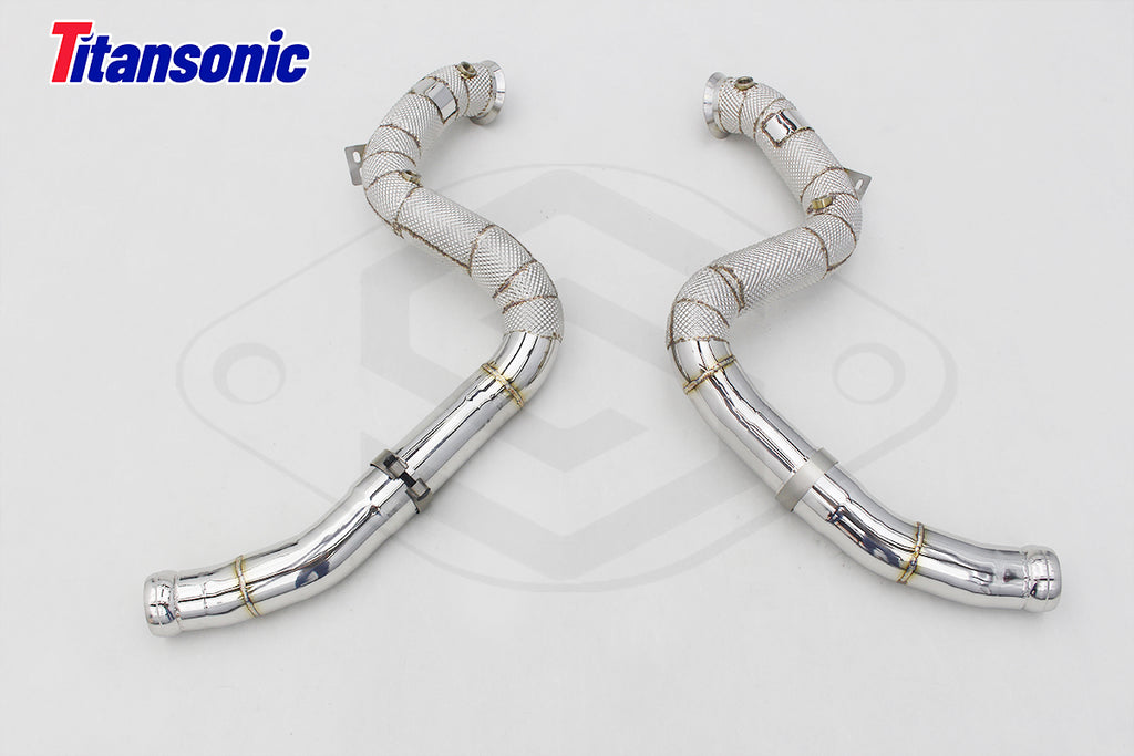 Mercedes E63 E63S AMG W212  W213 Valved Sport Exhaust System