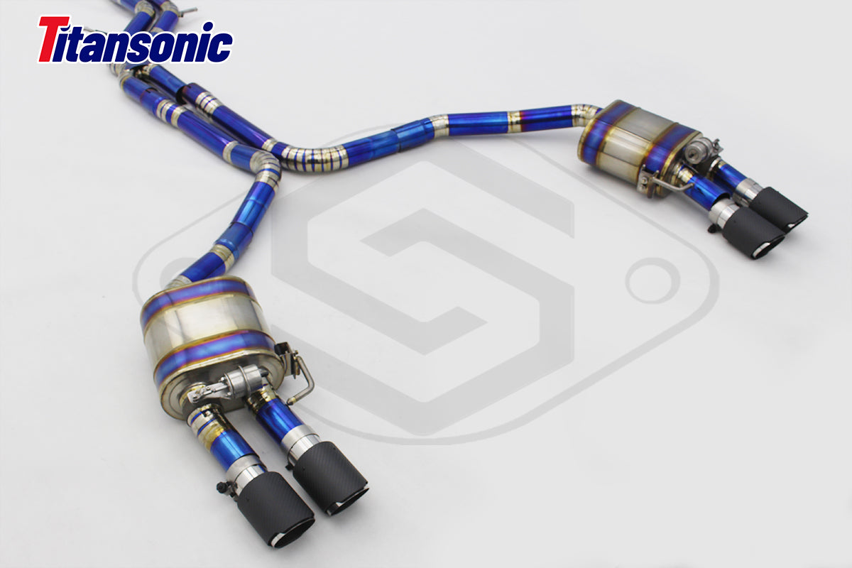 Audi  A6 A7 CenCal Stainless Steel Valved Exhaust