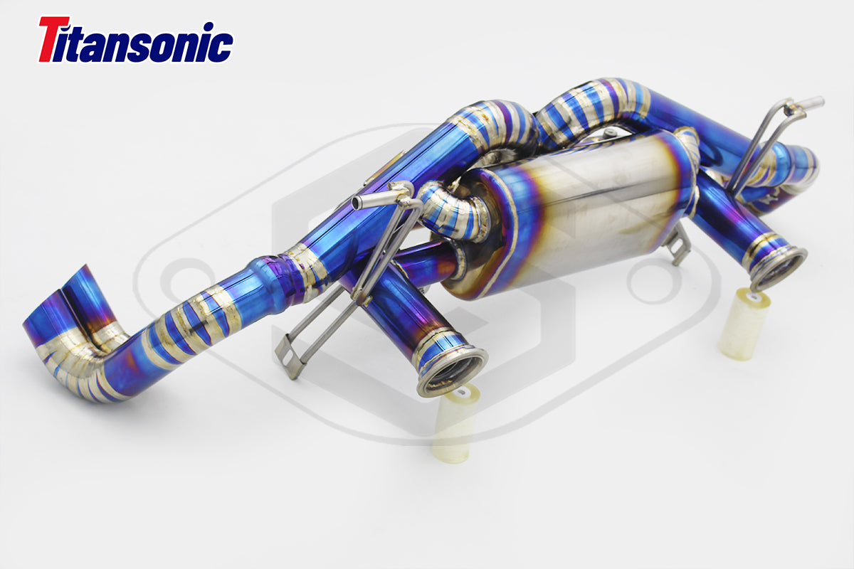Audi R8 Titanium/Stainless Steel Valved Catback Exhaust