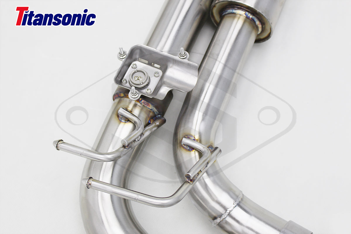 Mercedes AMG G550/G500 (W463A) 4L BiTurbo – ECE Valved Dual Mufflers (CES3)