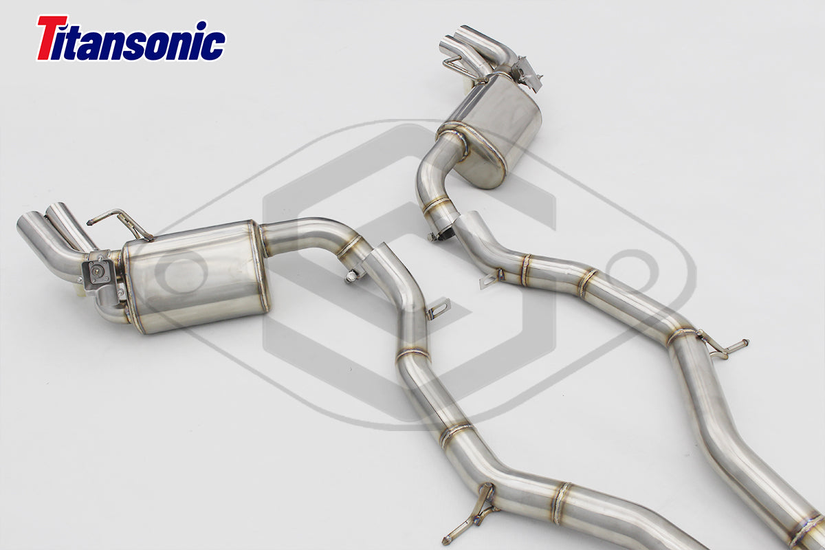 Mercedes AGM S63 Cencal Titanium Valved Catback Exhaust