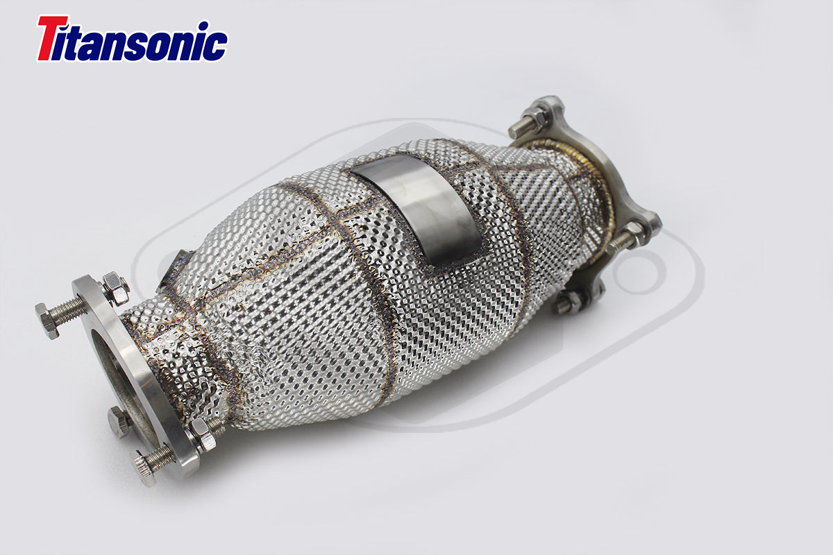 Audi  A6 A7 CenCal Stainless Steel Valved Exhaust