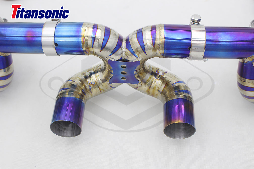 Ferrari 458 Italia Valved Sport Exhaust System