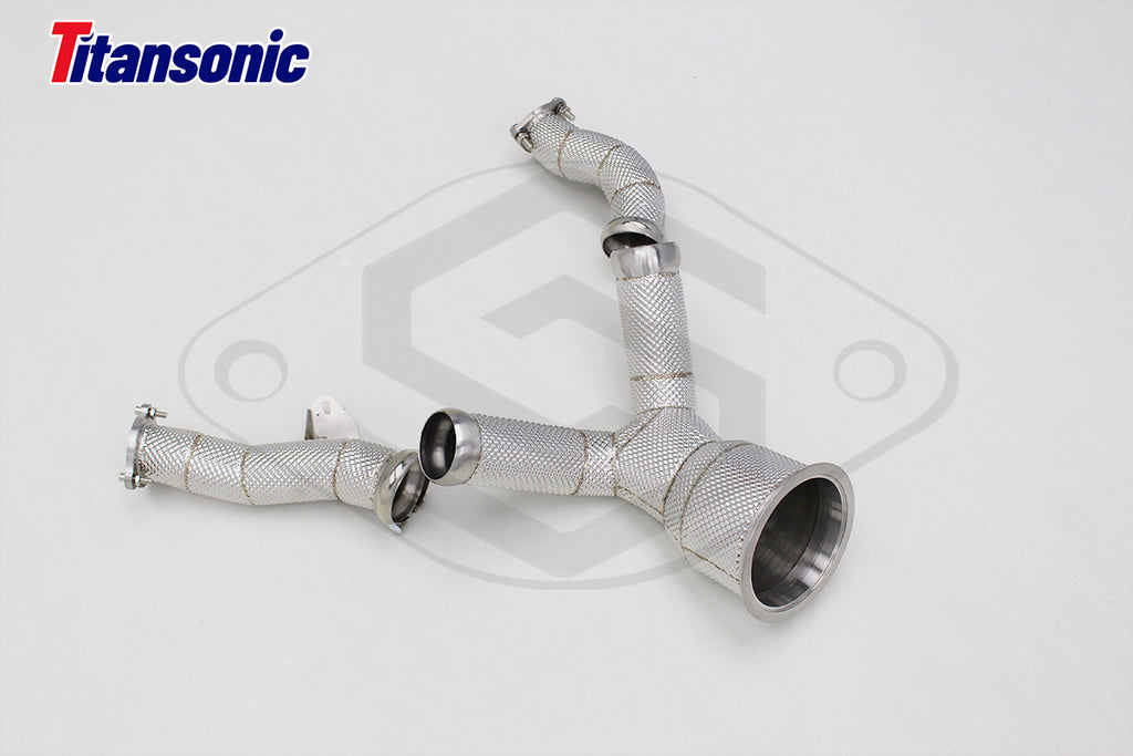 Audi  A6 A7 CenCal Stainless Steel Valved Exhaust