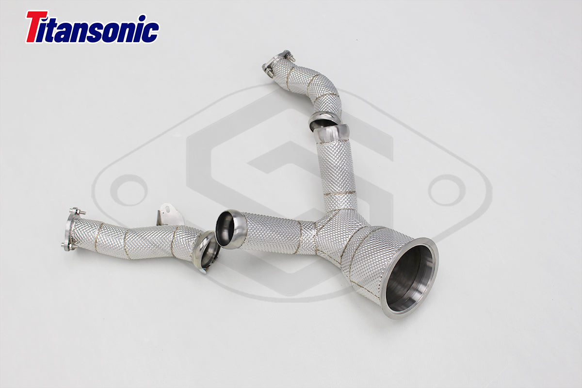 Audi  A6 A7 CenCal Stainless Steel Valved Exhaust