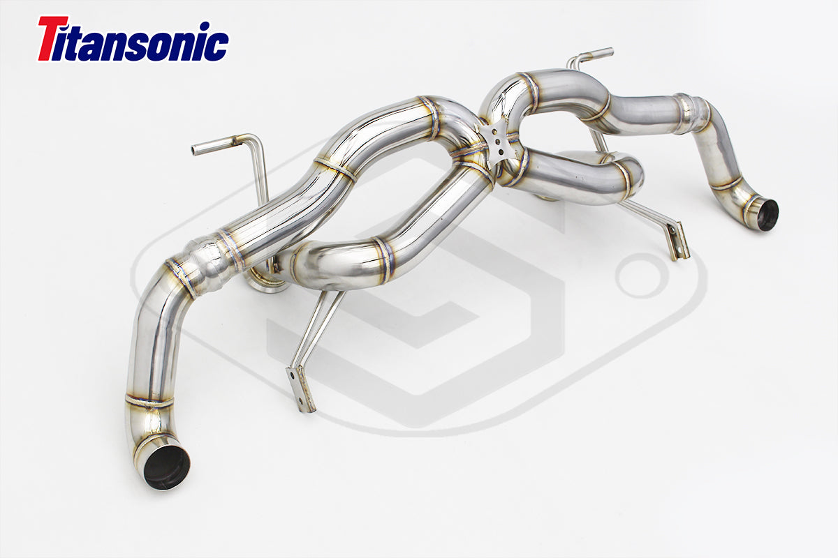 Audi R8 Titanium/Stainless Steel Valved Catback Exhaust