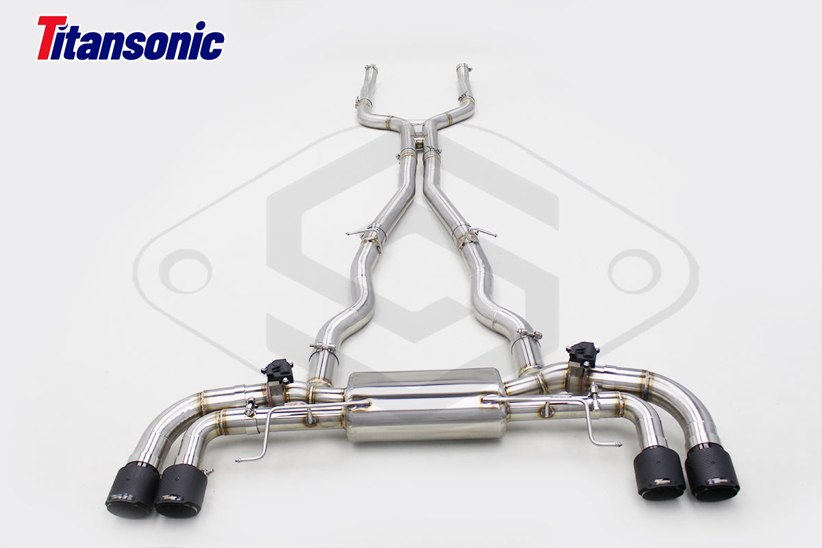 BMW G30 M550I Valved Sport Exhaust System