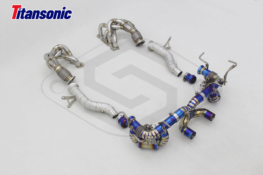 Ferrari 458 Italia Valved Sport Exhaust System