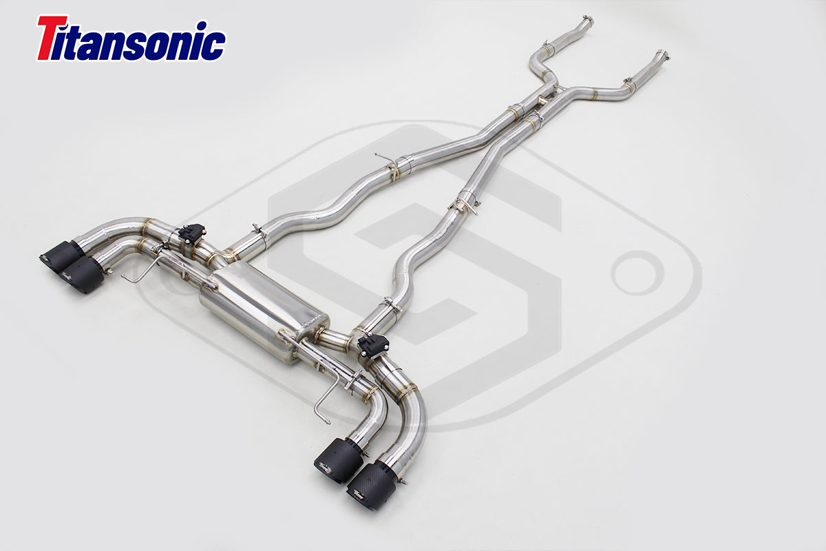 BMW G30 M550I Valved Sport Exhaust System