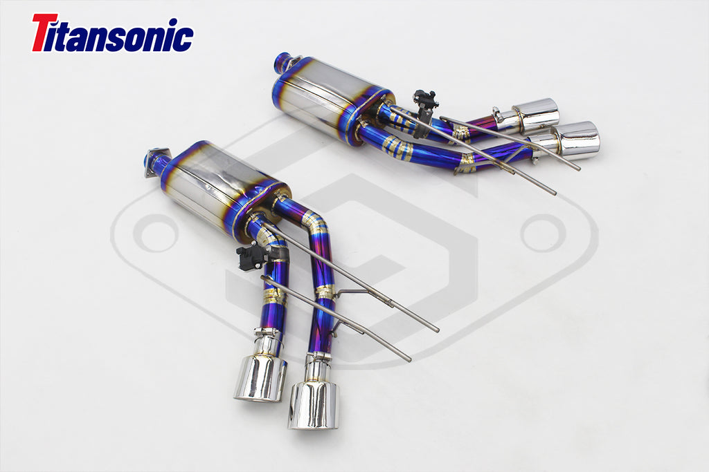 Mercedes AMG G550/G500 (W463A) 4L BiTurbo – ECE Valved Dual Mufflers (CES3)