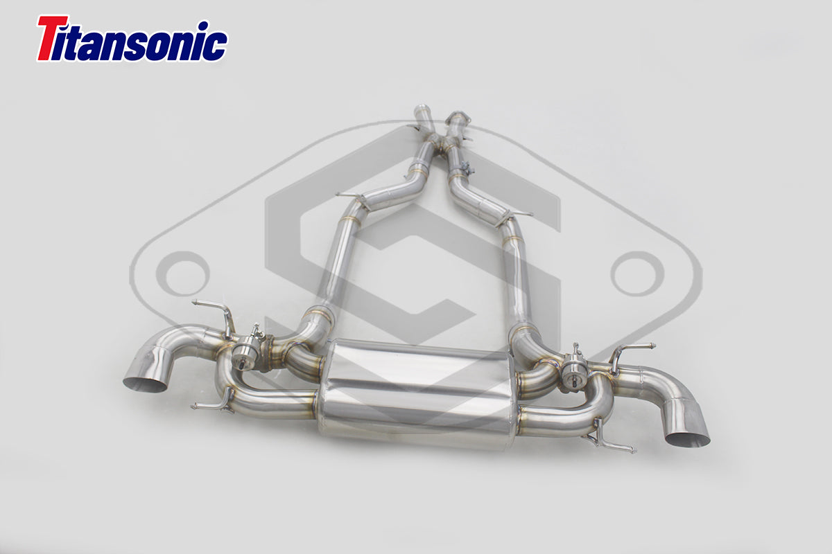 Mercedes SLS AMG Valved Sport Exhaust System