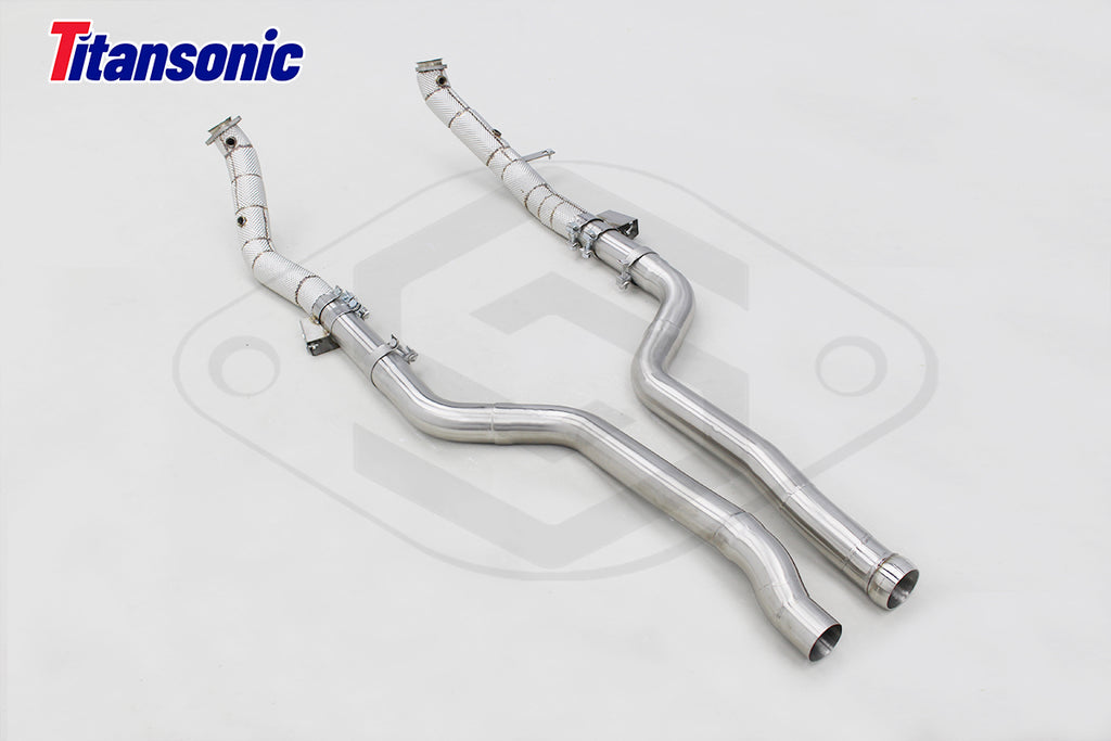 Mercedes W218 CLS63 AMG Valved Sport Exhaust System