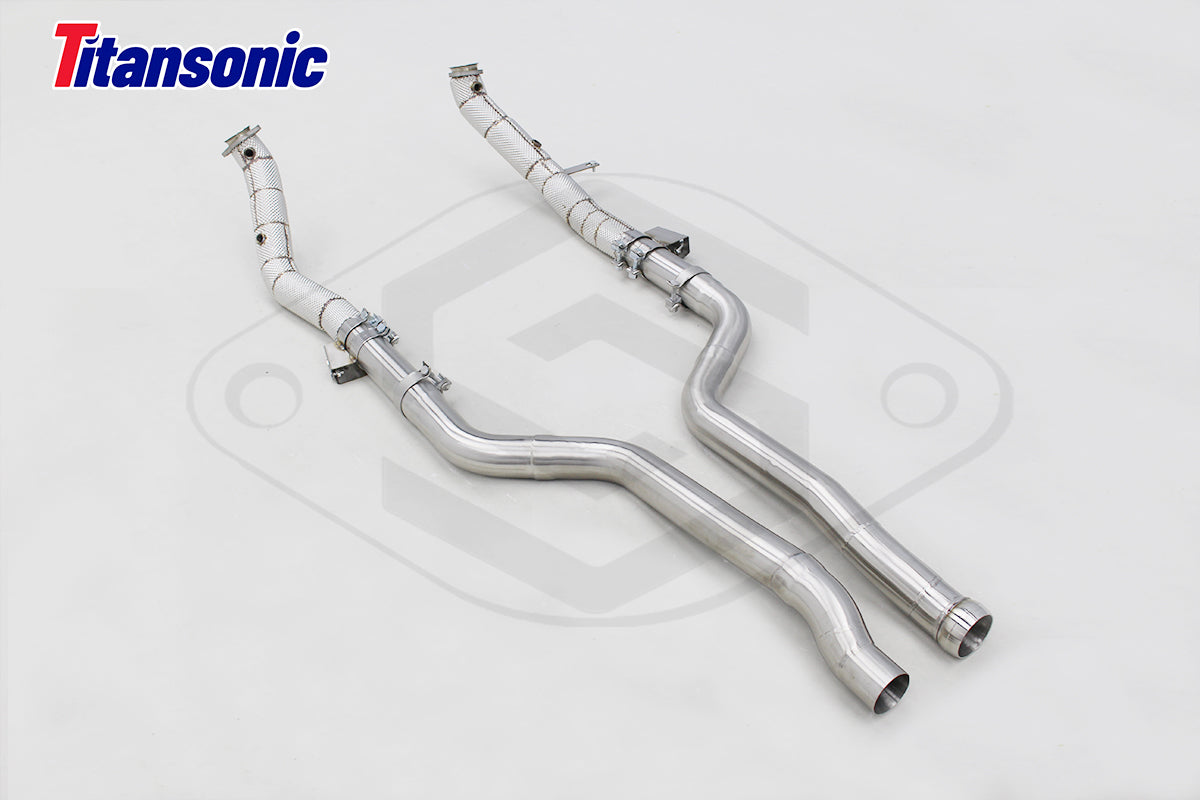 Mercedes W218 CLS63 AMG Valved Sport Exhaust System