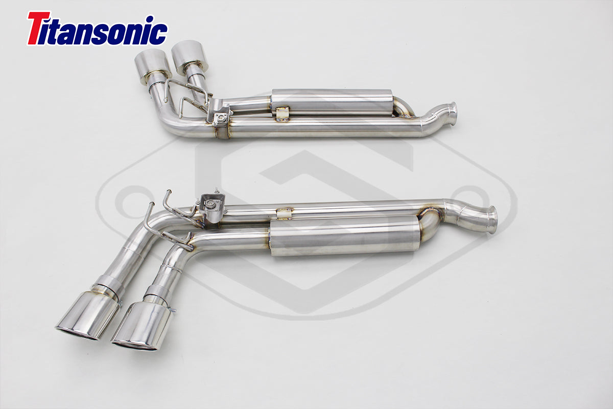 Mercedes AMG G550/G500 (W463A) 4L BiTurbo – ECE Valved Dual Mufflers (CES3)
