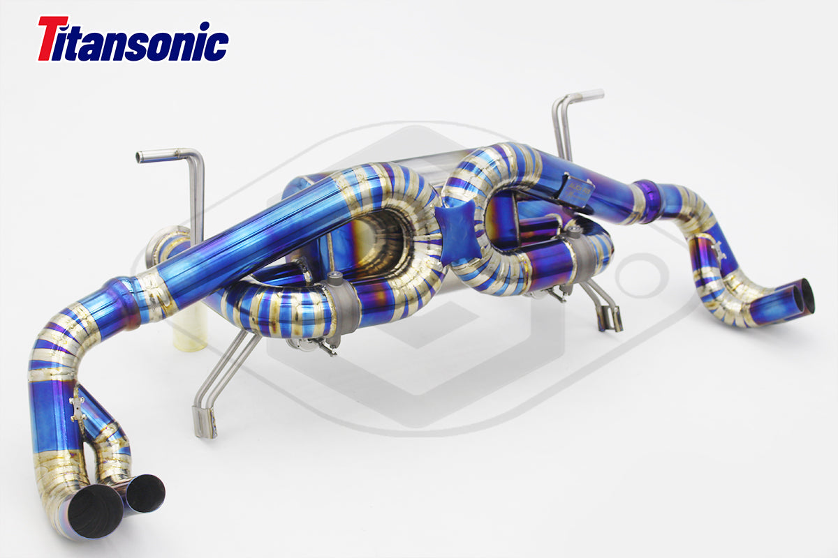 Audi R8 Titanium/Stainless Steel Valved Catback Exhaust