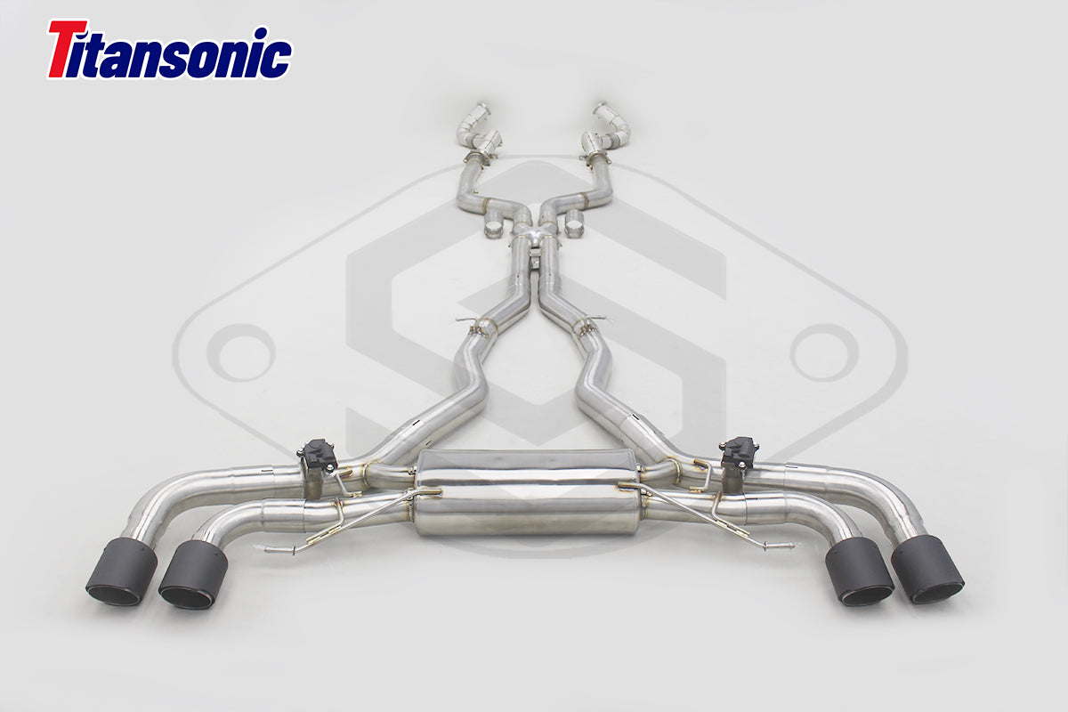 BMW X5M / X6M F95 / F96 VALVED SPORT EXHAUST SYSTEM
