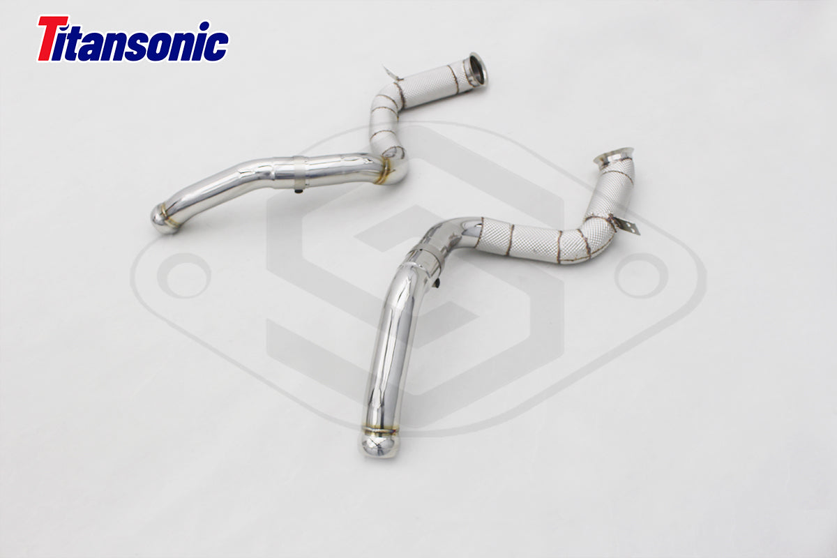 Mercedes C63 AMG W205 Valved Sport Exhaust System