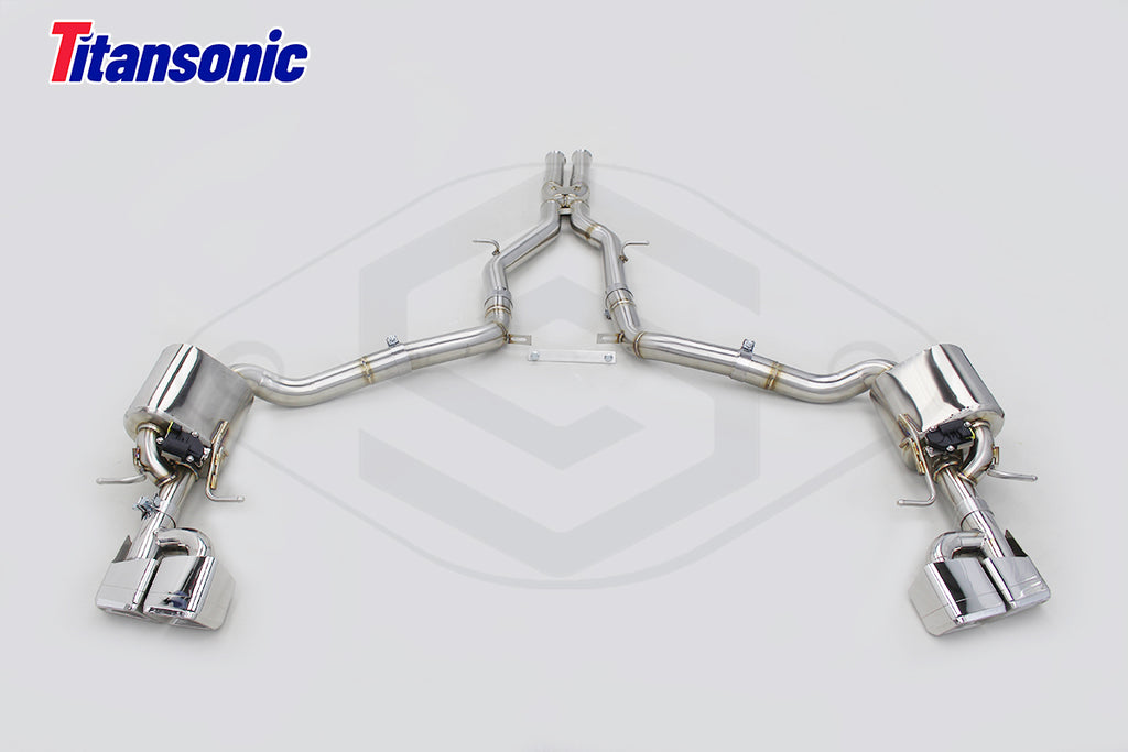 Mercedes W218 CLS63 AMG Valved Sport Exhaust System