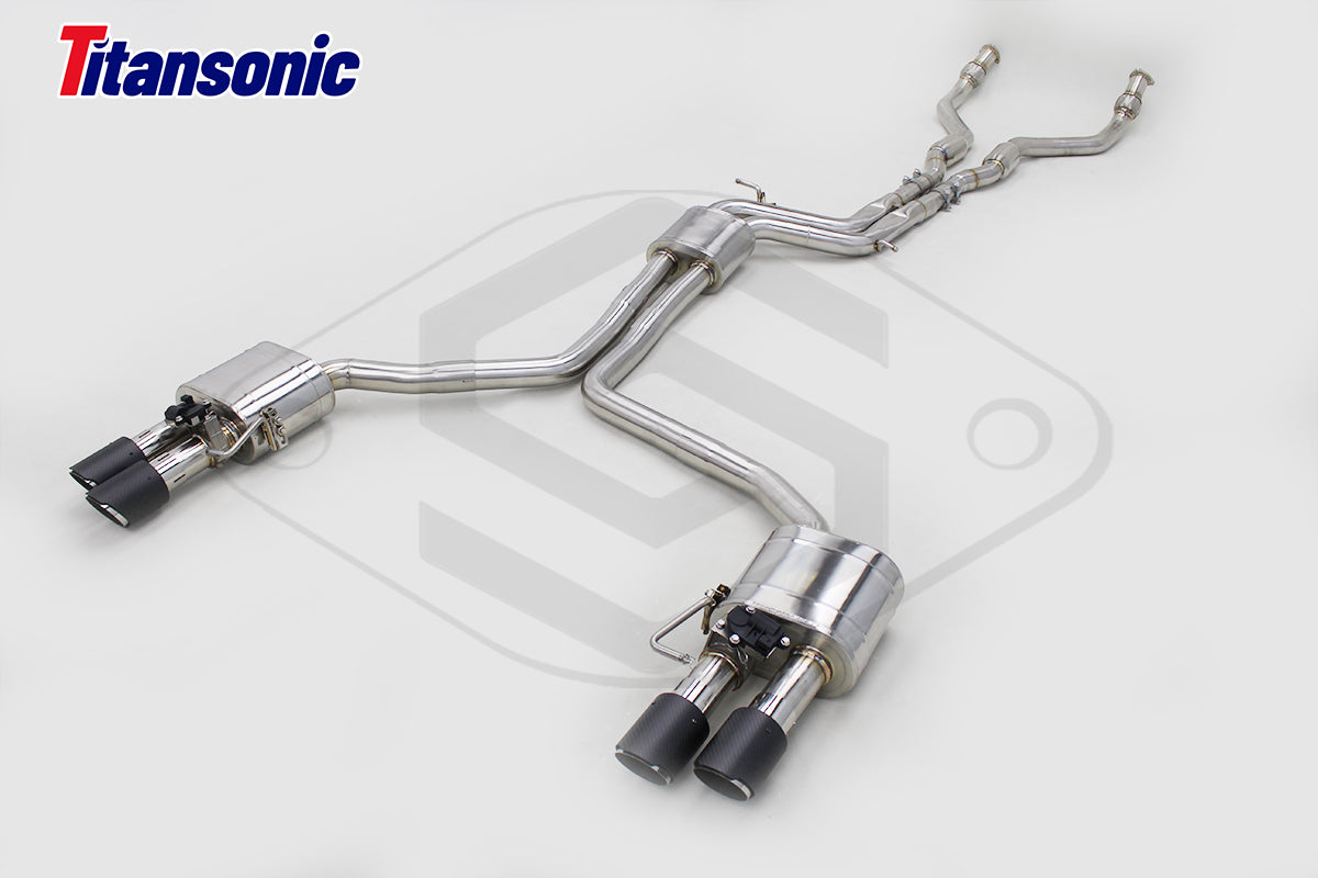 TitanSonic™ Audi B8 / B8.5 S4 S5 Valved Performance Exhaust