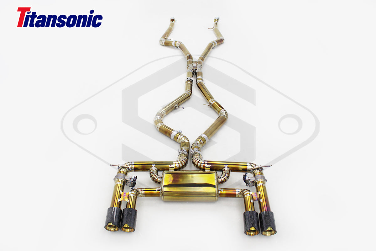 BMW X5M / X6M F95 / F96 VALVED SPORT EXHAUST SYSTEM