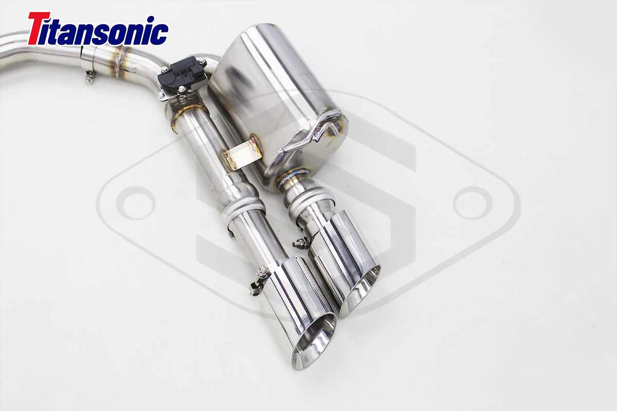 Porsche Panamera Valved Sport Exhaust System