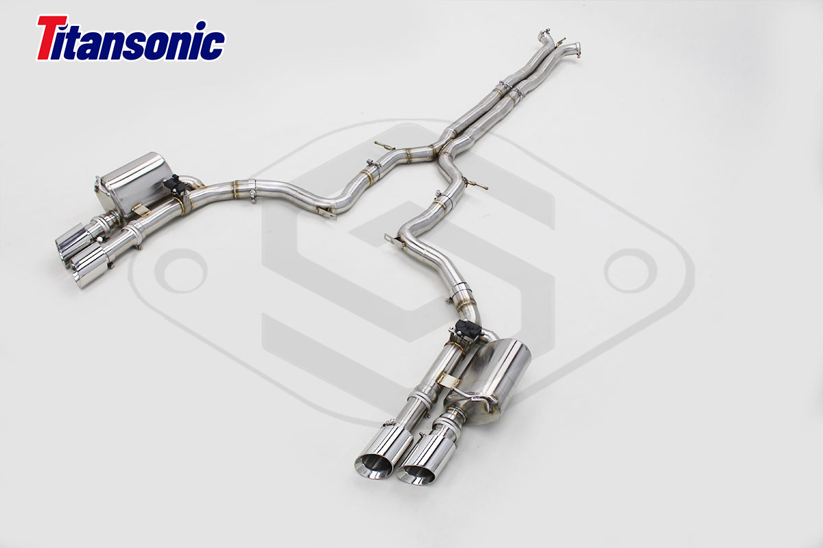 Porsche Panamera Valved Sport Exhaust System